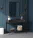 Marmo - Engineered Marble Bathroom Vanity With Black Base - Simple Home Plus