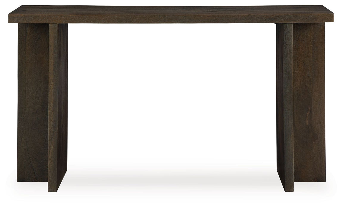 Jalenry - Grayish Brown - Console Sofa Table - Simple Home Plus
