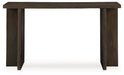Jalenry - Grayish Brown - Console Sofa Table - Simple Home Plus