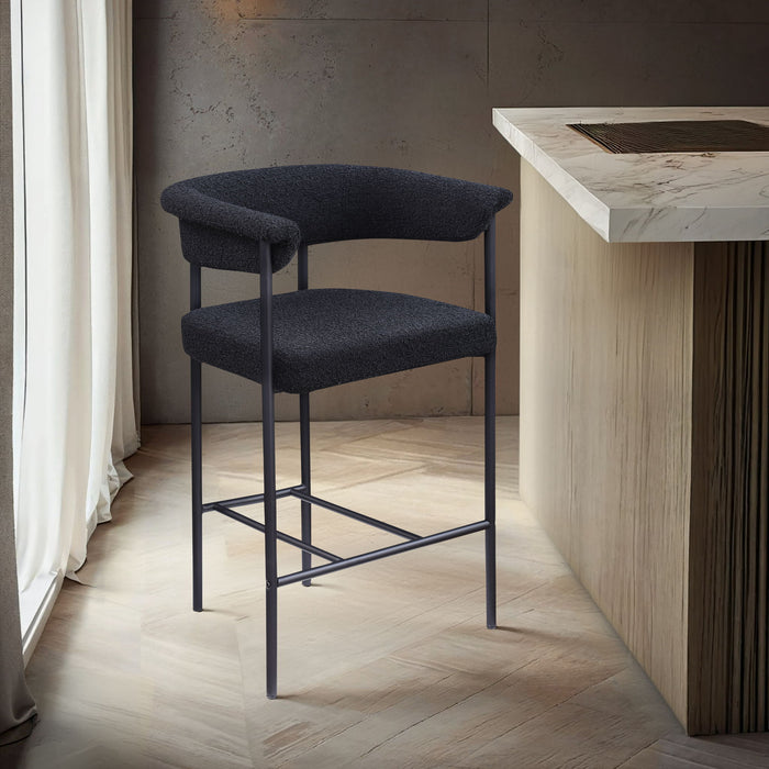 Malin - Boucle Counter Stool (Set of 2) - Simple Home Plus