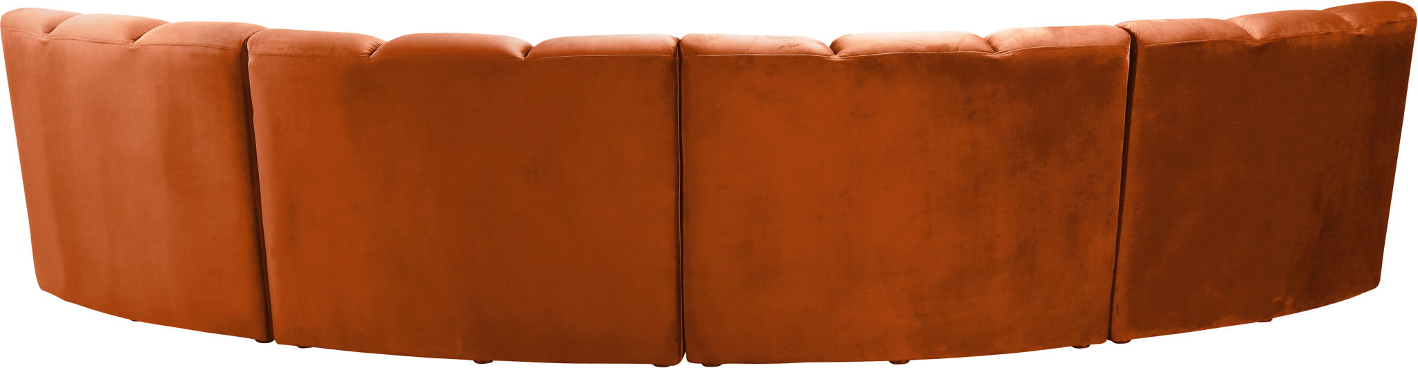 Infinity - 4 Piece Velvet Modular Sectional - Simple Home Plus