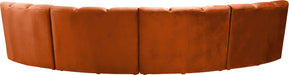 Infinity - 4 Piece Velvet Modular Sectional - Simple Home Plus