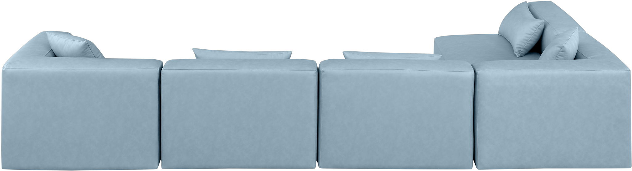 Cube - 5 Piece Modular Sectional - Simple Home Plus
