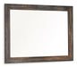 Drystan - Bedroom Mirror - Brown / Beige - Simple Home Plus