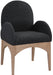 Waldorf - Boucle Dining Arm Chair With Natural Legs - Simple Home Plus