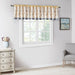 Serene - Embroidered Window Valance - Yellow - Simple Home Plus