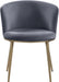 Skylar - Dining Chair with Gold Legs (Set of 2) - Simple Home Plus