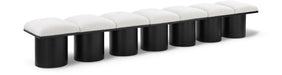 Pavilion - 7 Piece Modular Bench With Black Base - Simple Home Plus