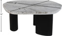 Puglia - Marble Top And Oak Wood Base Table - Simple Home Plus