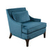Anna - Arm Accent Chair - Blue - Simple Home Plus
