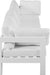 Nizuc - Outdoor Patio 4 Seat Modular Sofa With White Frame - Simple Home Plus