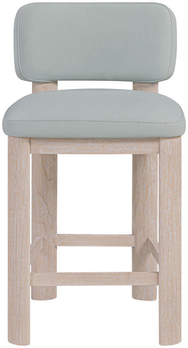 Paloma - Faux Leather Upholstered Counter Stool (Set of 2) - Simple Home Plus