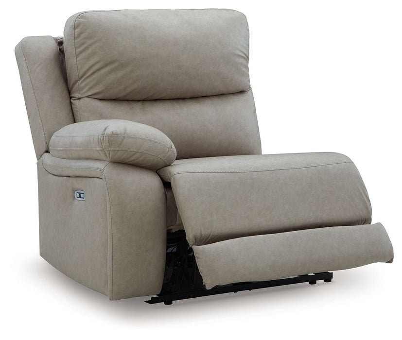 Narwhal Place - LAF Zero Wall Power Recliner - Pebble - Simple Home Plus