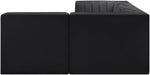 Rummi - Velvet Performance Fabric Upholstered 4 Piece Modular Sectional - Simple Home Plus