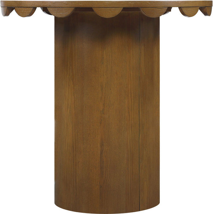 Dahlia - Solid Wood And Natural Cane Table - Simple Home Plus