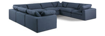 Comfy - 8 Piece Linen Modular Sectional - Simple Home Plus