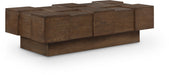 Anzio - Oak Veneer Coffee Table - Simple Home Plus