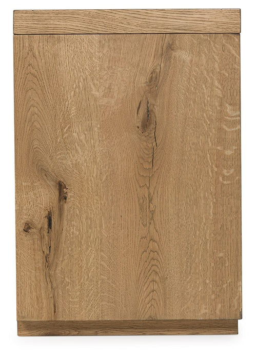 Bracken - Light Brown - Three Drawer Night Stand - Simple Home Plus