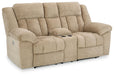 Tip-off - Power Reclining Loveseat With Console / Adj Headrest - Simple Home Plus