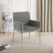 Reeves - Dining Chair With Silver Legs (Set of 2) - Simple Home Plus