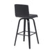 Vienna - Swivel Bar Stool - Black Base - Simple Home Plus