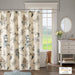 Quincy - Printed Shower Curtain - Khaki - Simple Home Plus