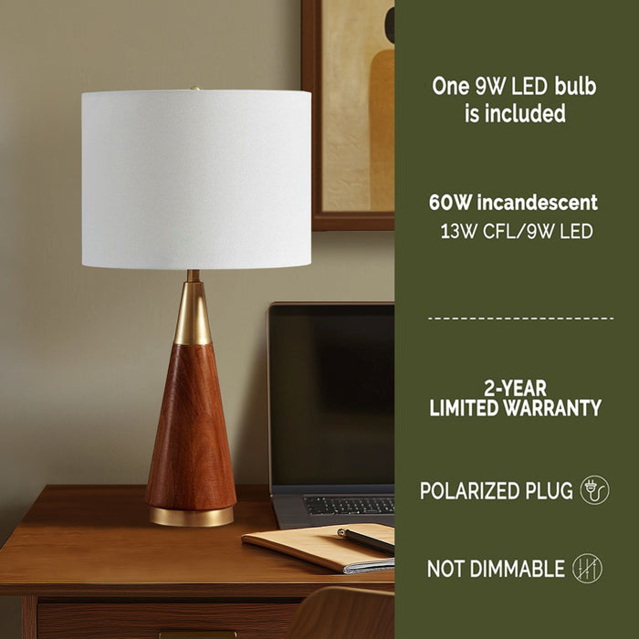 Chrislie - Table Lamp - Gold / Brown - Simple Home Plus
