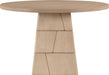Tavio - 48" Oak Veneer And Solid Wood Dining Table - Simple Home Plus
