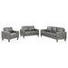 Ruth - Upholstered Track Arm Sofa Set - Simple Home Plus