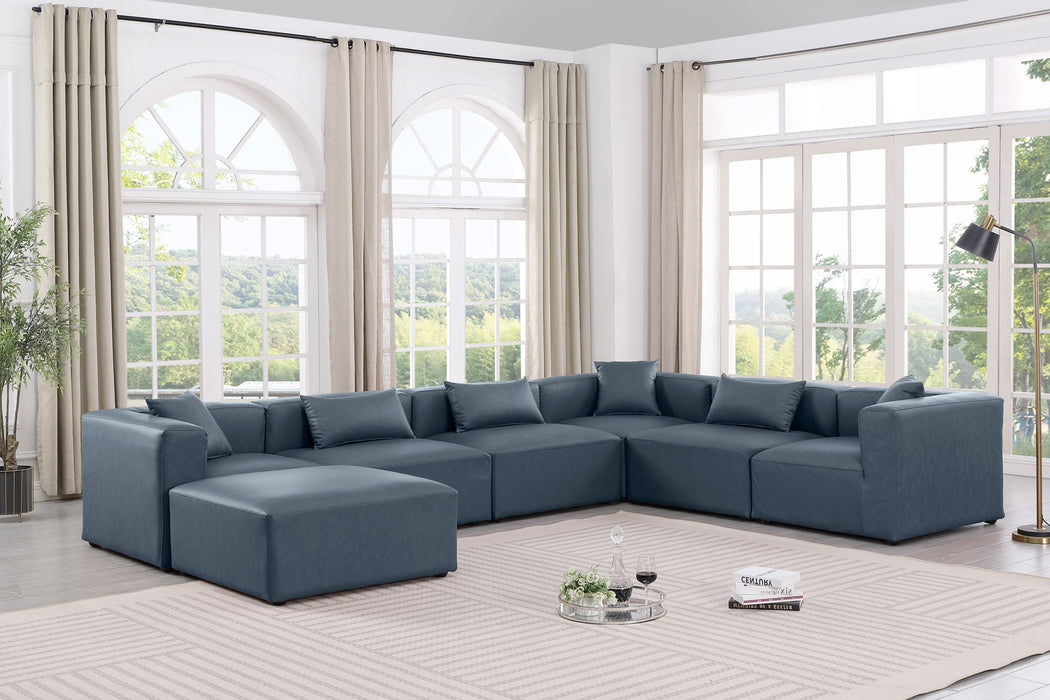 Cube - 7 Piece Modular Sectional - Simple Home Plus