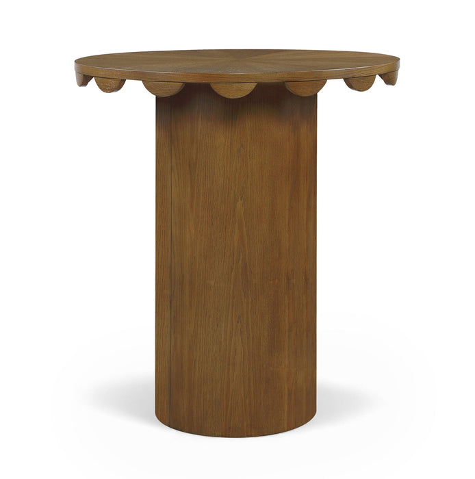 Dahlia - Solid Wood And Natural Cane Table - Simple Home Plus