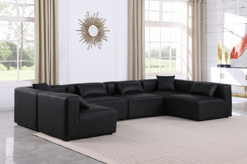 Cube - 6 Piece Modular Armless Sectional - Simple Home Plus