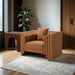Everett - Vegan Leather Upholstered Chair - Simple Home Plus