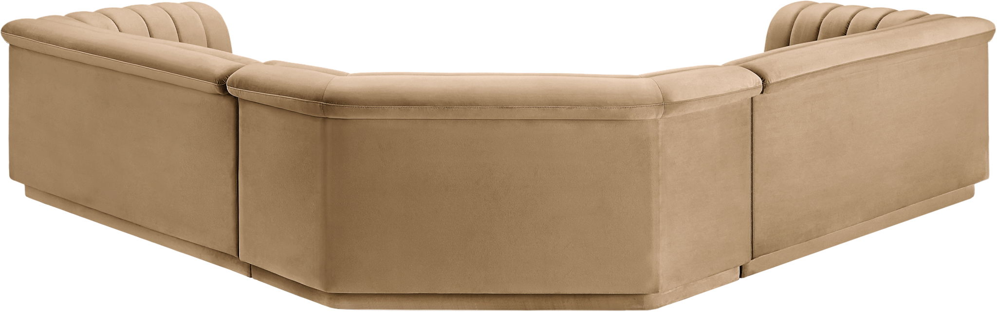 Cascade - Velvet Modular Sectional - Simple Home Plus