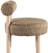 Ambre - Shearling Fabric Accent Chair - Simple Home Plus