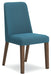 Lyncott - Blue / Brown - Dining Uph Side Chair (Set of 2) - Simple Home Plus