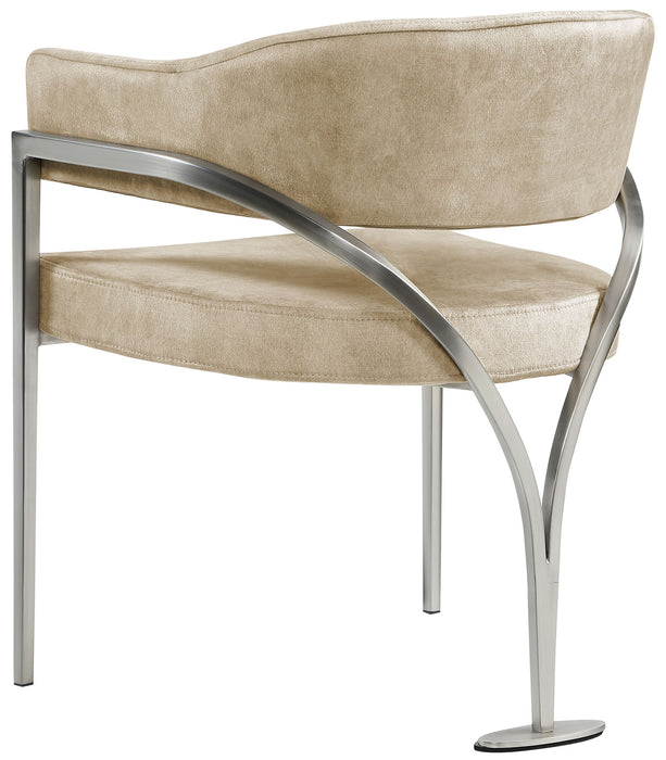 Madelyn - Dining Chair (Set of 2) - Brushed Chrome - Simple Home Plus
