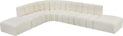 Arc - Faux Leather 7 Piece Corner Modular Sofa - Simple Home Plus