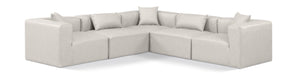 Cube - 5 Piece Modular Corner Sectional - Simple Home Plus