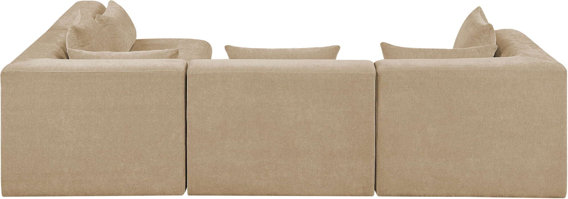 Stellar - 4 Piece Upholstered Modular Sectional - Simple Home Plus