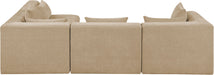 Stellar - 4 Piece Upholstered Modular Sectional - Simple Home Plus