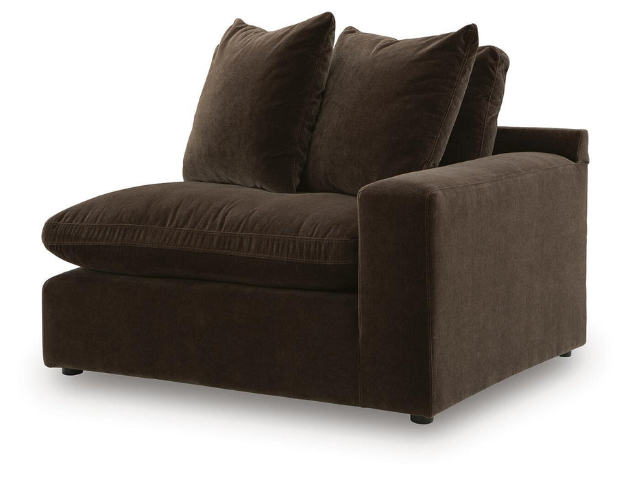Maxton Heights - RAF Corner Chair - Bittersweet - Simple Home Plus