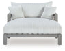 Hurley Park - Gray - Chaise Lounge With Cushion - Simple Home Plus