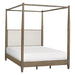 Baylor - Queen Canopy Bed - Brown - Simple Home Plus