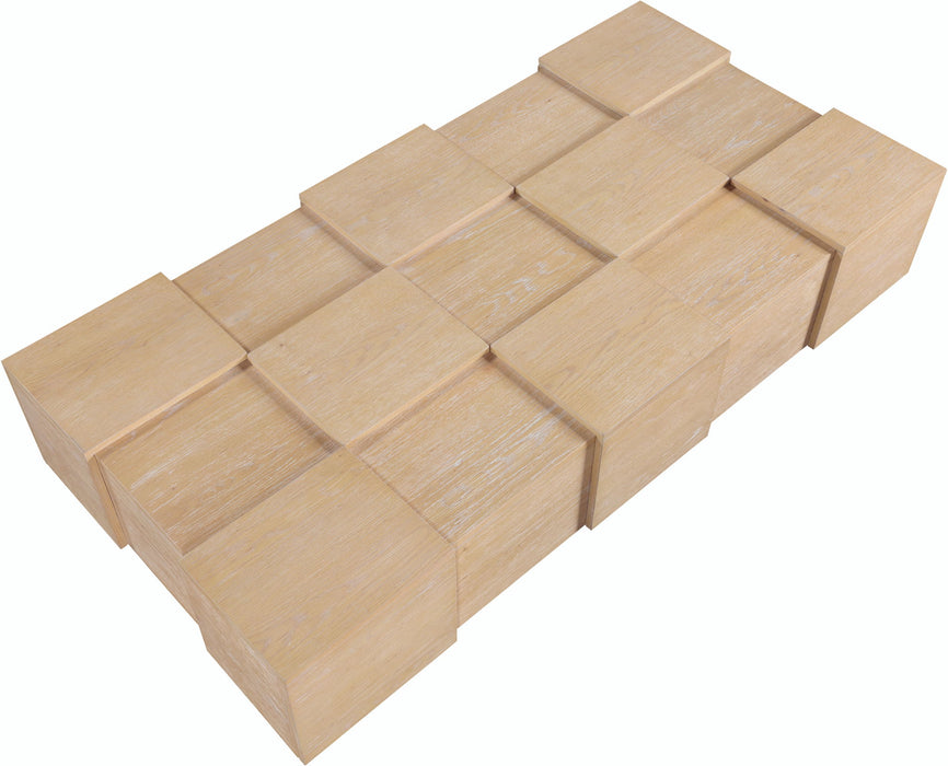 Anzio - Oak Veneer Coffee Table - Simple Home Plus