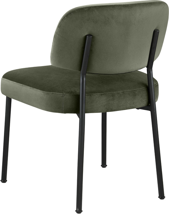 Zarelle - Performance Fabric Upholstered Dining Chair (Set of 2) - Simple Home Plus
