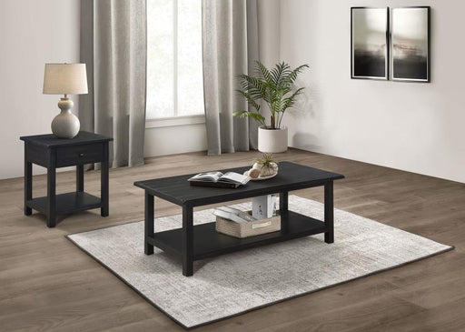 Payne - Coffee And 1-Drawer End Table Set - Simple Home Plus