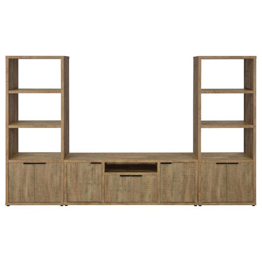 Tabby - 3 Piece Entertainment Center With 60" TV Stand - Mango - Simple Home Plus