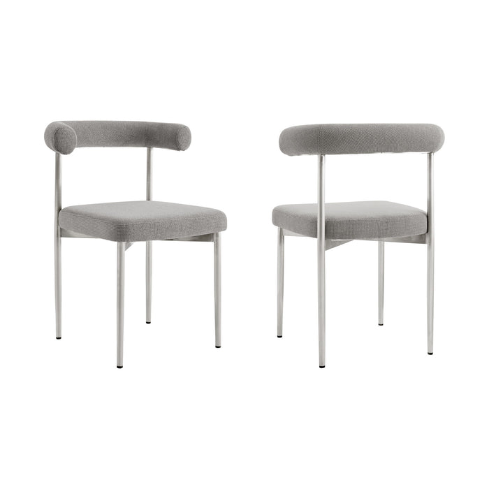 Shannon - Dining Chair (Set of 2) - Brushed Legs - Simple Home Plus