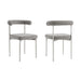 Shannon - Dining Chair (Set of 2) - Brushed Legs - Simple Home Plus